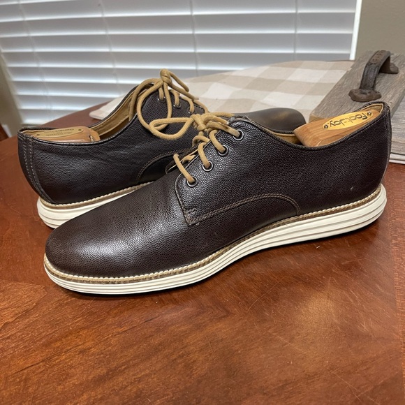 Cole Haan Original Grand Plain Toe Brown Oxford